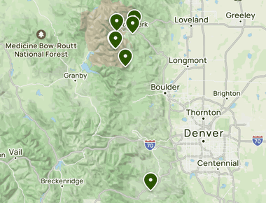 Waterfalls in Colorado Map-Where to Find the Most Stunning Cascades