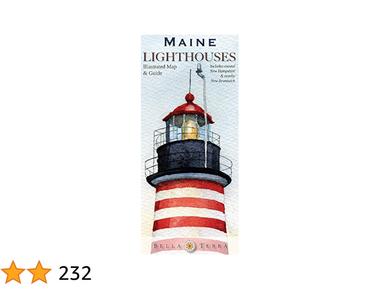Lighthouse Map of Maine - A Guide to Coastal Landmarks