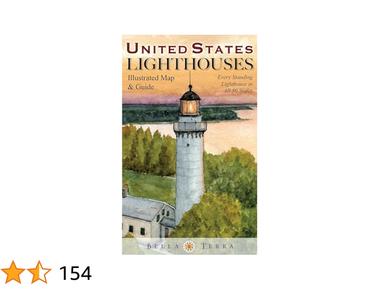 Lighthouses in the USA Map - A Journey Through Coastal History