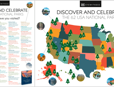 National Park Bucket List Map - Explore America’s Natural Marvels