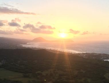 Diamond Head Sunset Hike - The Best View in Oahu